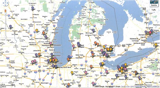 Full-Service Steel Supplier in Sterling Heights, MI | Beta Steel - map1new