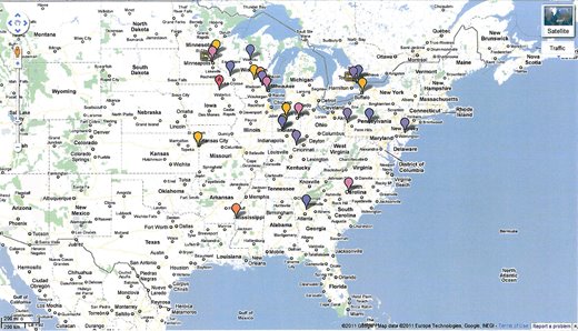 Full-Service Steel Supplier in Sterling Heights, MI | Beta Steel - map2